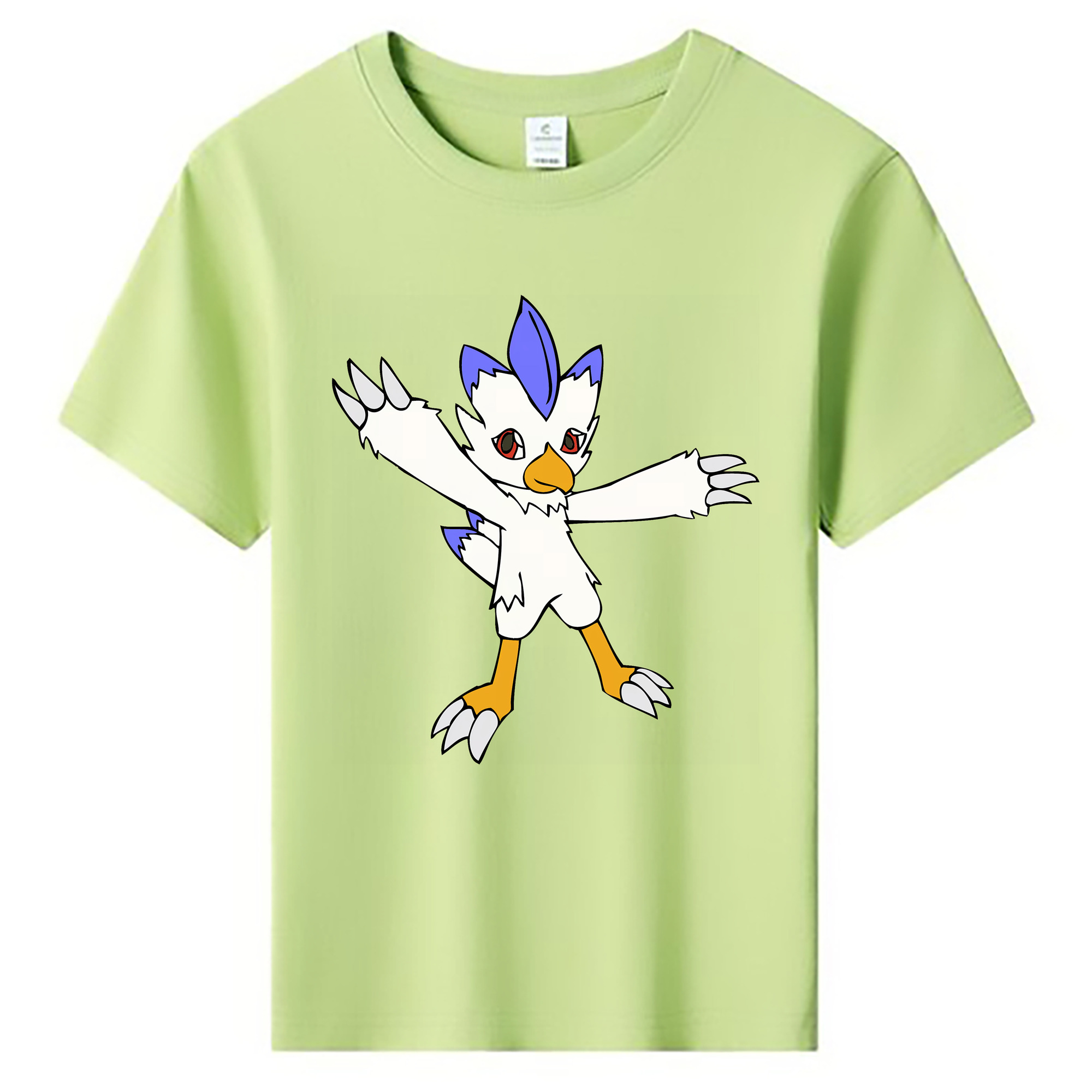 （画像用） Digimon デジタルモンスター/デジモン 綿100％キッズTシャツ（フロントプリント）